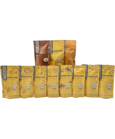 Healthy biscuits with onion flavor gluten-free ideal for diets and homemade CHIN CHIN 300g - Buy Online on GoSupps.com