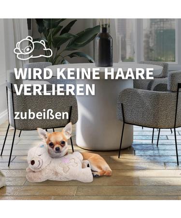 ALL FOR PAWS Little Buddy Bear - Cuddly Plush Toy for Puppies | Soft White Bear Toy & Pet Behavior Aid - Buy Online on GoSupps.com