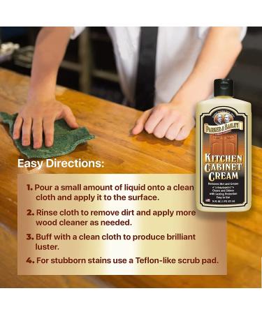 Parker & Bailey Kitchen Cabinet Cream - Multi-surface Wood Cleaner and Polish 12oz - Buy Online on GoSupps.com