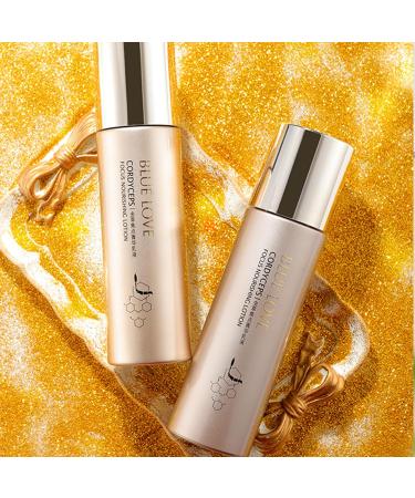 BLUE LOVE Cordyceps Focus Essence Lotion Hydrating Anti-Aging Moisturizer for Women & Men Lightweight Daily Face Lotion for All Skin Types - Buy Online on GoSupps.com