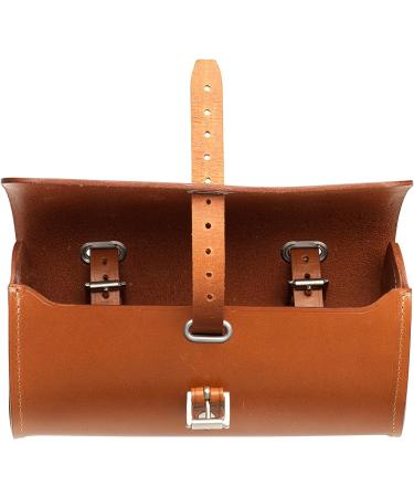 Brooks Saddles Challenge Tool Bag - Honey - Large | Premium Leather Cycling Accessory - Buy Online on GoSupps.com