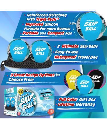 Ultimate Water Jumping Ball 2-Pack | Fun for All Ages - Perfect for Beach Lake & Pool Adventures - Buy Online on GoSupps.com