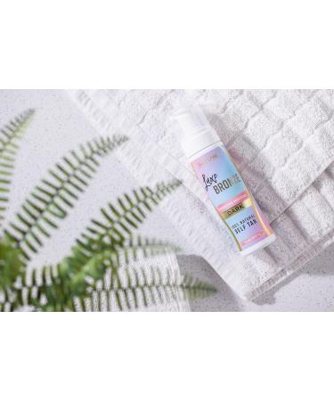 Self Tanner Dark Mousse - Fast-Acting Streak-Free Natural Glow | Anti-Cellulite Aloe Vera & Coconut Infused Vegan & Cruelty-Free - 6.7 Fl Oz - Buy Online on GoSupps.com