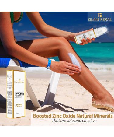 Buy Non-Greasy Gel Sunscreen Lotion SPF 50 | Broad Spectrum Sun Protection | Ultra-Light & Hydrating | Eco-Friendly Packaging | 1.76fl oz - Buy Online on GoSupps.com