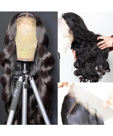Arabella 20 Lace Front Human Hair Wig - 13x4 Body Wave, HD Lace, 10A Brazilian Hair, 180% Density - Natural Color | Perfect for Black Women - Buy Online on GoSupps.com