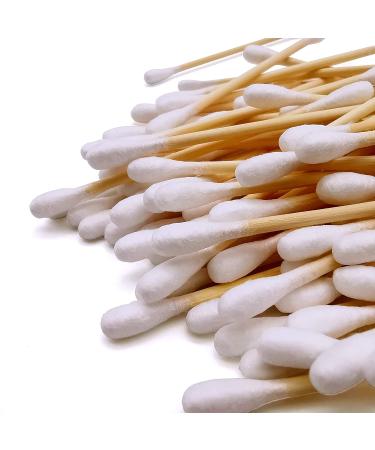 900pcs Biodegradable Bamboo Cotton Swabs | Eco-Friendly Wooden Cotton Buds - Buy Online on GoSupps.com