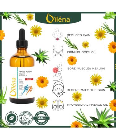  O l na Intensive Massage Oil Arnica Calendula Aloe Vera Macerated Oil Body & Face Oil Rosemary & Eucalyptus Calming End Hair Removal of Spieron & Natural Moisturizer 50 ml - Buy Online on GoSupps.com