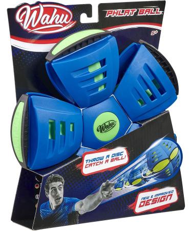 Buy Wahu Phlat Ball Classic Blue - Transformable Outdoor Game for Kids 5+ | 15.7cm Ball & 22.9cm Frisbee | Fun Games for 2+ Players - International Shipping Available - Buy Online on GoSupps.com