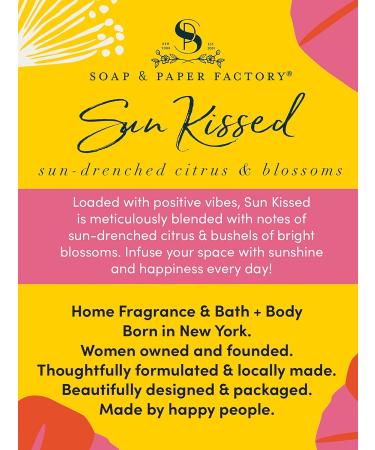 Shop Sun Kissed Large Soy Candle 9.5 oz - Soap & Paper Factory | Eco-Friendly International Shipping - Buy Online on GoSupps.com