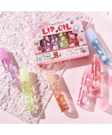 Clouparto Lip Oil 6-Pack Lip Care Set Moisturizing Soothing and Repairing Lip Balm Stocking Stuffers for Teen Girls - Buy Online on GoSupps.com