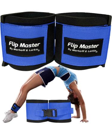 Flip Master Ankle Straps Tumbling Trainer | Gymnastics & Cheerleading Equipment for Back Flip/Tuck & Handspring Form | Adjustable Band for Girls, Boys & Adults | for Cheer, Dance & Gymnastic Practice