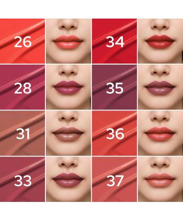 NOUVEAU Dermacol - 16-Hour Lip Colour High Pigmentation Lip Gloss Two-Phase Lip Gloss Kiss-Proof Lip Make-up with Matte Finish and Shine no. 1 Bella Aura Bella Aura 4 ml (Lot de 1) - Buy Online on GoSupps.com