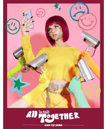 Good Dye Young Semi Permanent Red Hair Dye (All In This Together) - UV Protective Conditioning Burgundy Hair Color | Lasts 15-24+ Washes - Buy Online on GoSupps.com