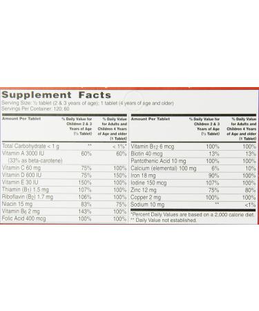 Flintstones Children's Complete Chewable Multivitamin - 60 Count - Buy Online on GoSupps.com