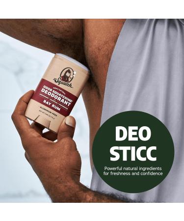 Dr. Squatch Natural Deodorant for Men Odor-Squatching Men's Deodorant Aluminum Free - Pine Tar + Summer Citrus (2.65 oz 2 Pack) Citrus Timber - Buy Online on GoSupps.com
