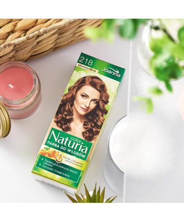Joanna Naturia Color Permanent Hair Color Cream Goodness of Milk Proteins and Peach Extracts Premium-Quality Hair Dye Provides Soft and Lustrous Hair Long-Lasting Hair Colors Copper Blond - Buy Online on GoSupps.com
