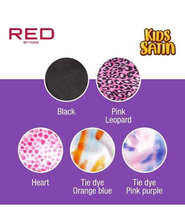 Red by Kiss Kids Satin Braid Bonnet - Pink Leopard - Buy Online on GoSupps.com