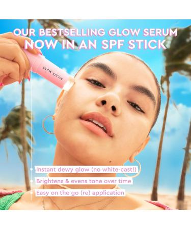Glow Recipe Sun-Kissed Kit - Watermelon Glow SPF Dew Balm Sunscreen (0.58 oz) + Niacinamide Hue Drops Serum with Hyaluronic Acid (40 ml) - Protect from UVA Rays & Brighten Skin with a Warm Sun Glow - Buy Online on GoSupps.com