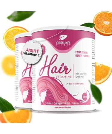 Nature's Finest by Nutrisslim Hair Vitamins, For Women, Helps Smooth and Regrow Hair, Rich in Biotin