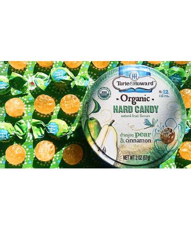 Torie & Howard Pear & Cinnamon Candy Tin - 2 oz | Natural Gourmet Treats - Buy Online on GoSupps.com