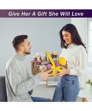 Luxury Bath Spa Gift Set - 15 Piece Lavender & Chamomile Kit with Bubble Bath Lotion Bath Salts & More - Perfect for Relaxation - Buy Online on GoSupps.com