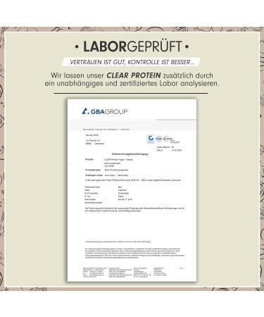 Clear Vegan Protein Drink 360g - Refreshing Cola Flavor | High-Quality Pea Hydrolysate | 56% Protein | Dairy-Free Whey Alternative - Buy Online on GoSupps.com