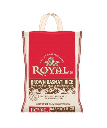 Royal Brown Basmati Rice, 10 Pound Bag