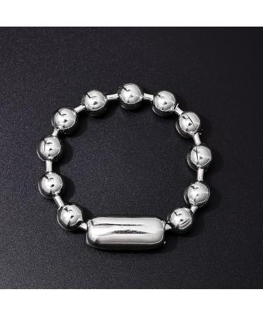 Shop OralGos Fashion Hip Hop Men's Vintage Bead Bracelet - Perfect for Christmas & Valentine's Day Gifts - International Shipping Available - Buy Online on GoSupps.com