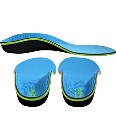 KidSole Stealth Fighter Insoles - High Arch Support Slim Profile & Memory Foam for Toddler Comfort (Size 11-2 - Buy Online on GoSupps.com