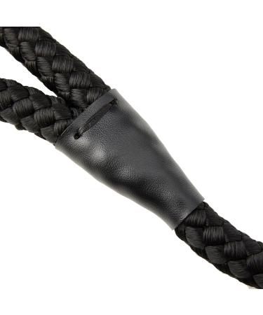 Ancol Nylon Super-Sized Rope Lead Black - 1.07m Length, 20mm Width - Buy Online on GoSupps.com