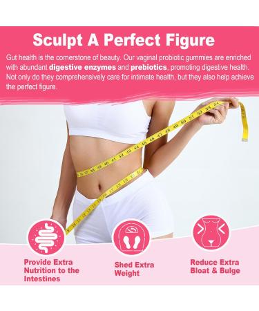 Vaginal Probiotics for Women - PH Balance Gummies with Cranberry & D-Mannose | Zero Sugar Supports Vaginal & Urinary Health | 60 Count - Buy Online on GoSupps.com