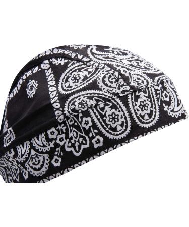 Elephant Brand Skull Caps - 100% Cotton Pack of 3 Biker Hats in Patterned & Plain Colors - Buy Online on GoSupps.com