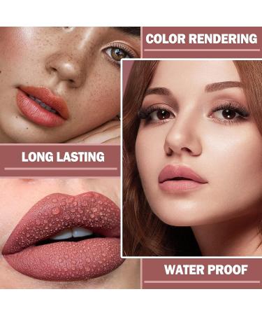 XINGXYUEL 3PCS Nude Lipstick Set - Waterproof Long Lasting Velvet Lip Gloss - Professional Lip Makeup - Matte Lipstick Set - Buy Online on GoSupps.com