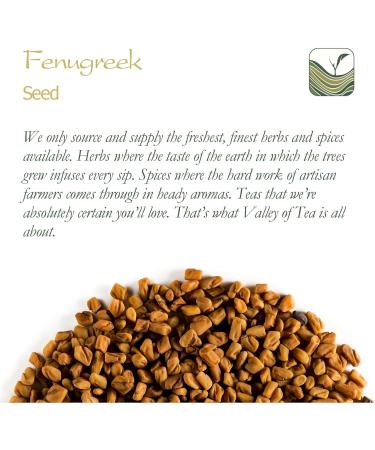 Organic Fenugreek Seeds - Culinary Grade - 100g (Pack of 1) | Real Trigonella Foenum-graecum - Buy Online on GoSupps.com