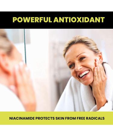 SOLDERM Niacinamide 500mg Non-Flushing Capsules - Promotes Healthy Skin | Vitamin B3 Supplement | Vegetarian & Gluten-Free - 120 Count - Buy Online on GoSupps.com