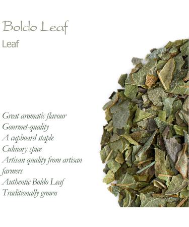 Boldo Leaves Tea Organic - Boldo Leaf - Te Boldo - Peumus Boldus 350g - Buy Online on GoSupps.com