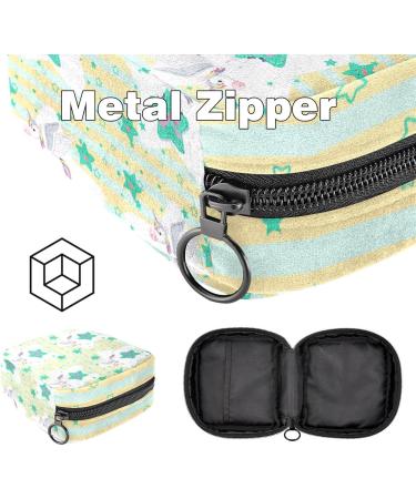 Portable Women's Binding-Storage Bags - Cute Unicorn Menstrual Cup & Tampon Pockets for Teens - Buy Online on GoSupps.com