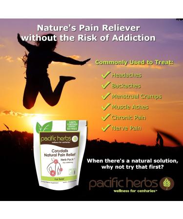 Pacific Herbs Corydalis Natural Pain Relief Herbs - 1.75 oz (Pack of 1) - Buy Online on GoSupps.com