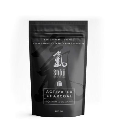 Shoji All Natural Dual Action Activated Charcoal Face & Body Scrub