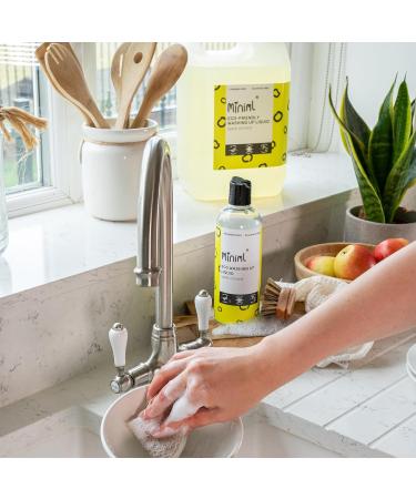 Miniml Eco Washing Up Liquid 500ml - Apple Orchard Scented | Plant Based, Vegan & Cruelty Free | Natural Cleaning Products - Buy Online on GoSupps.com