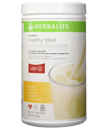 NEW FLAVOR Healthy Meal Nutritional Shake Mix - Banana Caramel 26.4oz Banana Caramel 1.65 Pound (Pack of 1)