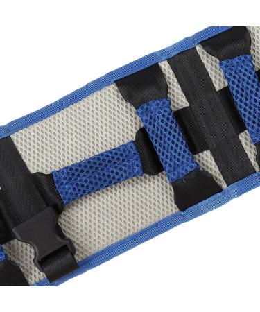 Elderly Transfer Belt High Load Capacity EVA Blue Transfer Belt Comfortable with Straps for Elderly Legs (S) - Buy Online on GoSupps.com
