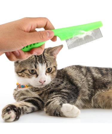 Shop Tiesome 2-in-1 Dog Grooming Kit - Multifunctional Stainless Steel Double-Sided Comb & Massage Brush - Perfect for Pet Hair Care - Buy Online on GoSupps.com