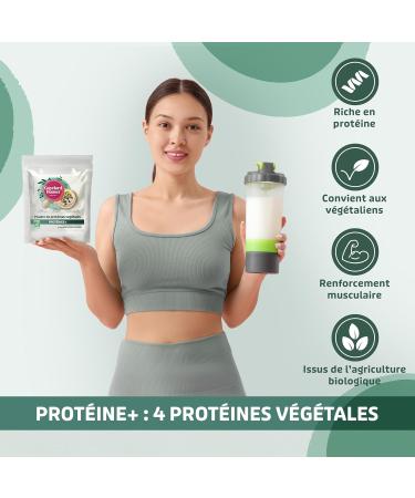 GAYELORD HAUSER Poudre de Prot ines v g tales Bio 2 Cuill res Soupe - 16 g de Prot ines Adapt e aux V g taliens M langer dans Smoothies Yaourts ou Shaker 200 g - Buy Online on GoSupps.com