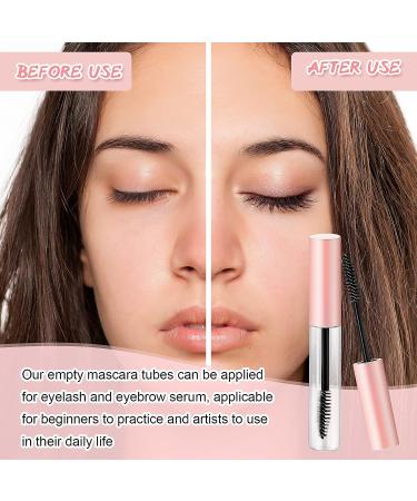 Pink 30 Pieces 10ml Empty Mascara Tubes with Funnels - DIY Cosmetics Container Set - Buy Online on GoSupps.com