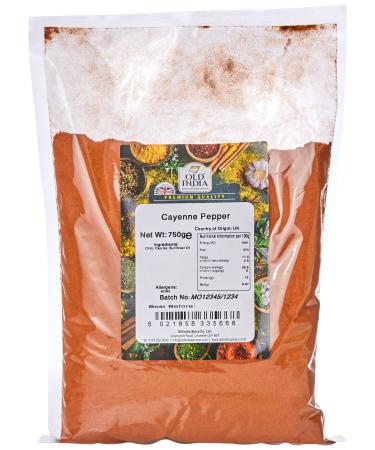 Old India Cayenne Pepper 750 g 750 g (Pack of 1) - Buy Online on GoSupps.com