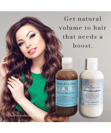 Voluminous Hair Thickening Shampoo & Conditioner Set | Enhance Volume & Shine | International Shipping Available - Buy Online on GoSupps.com