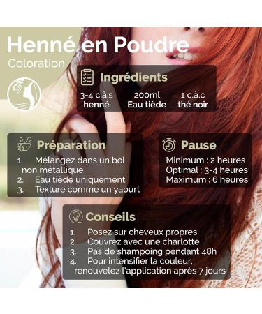 Fatima's Garden Poudre Pure de Henn Marocain - Coloration et Soin Capillaire Naturel en Poudre Fine 100% Naturelle - 150g 150 g (Lot de 1) - Buy Online on GoSupps.com