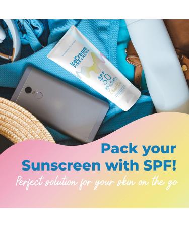 IceCream Broad Spectrum SPF 30 Sunscreen Lotion Body & Face Lotion Sunblock Moisturizer with SPF Water & Sweat-Resistant for 80 Minutes Reef-Friendly & Cruelty-Free 6oz (177ml) - Vanilla Vanilla 6 Fl Oz (Pack of 1) - Buy Online on GoSupps.com