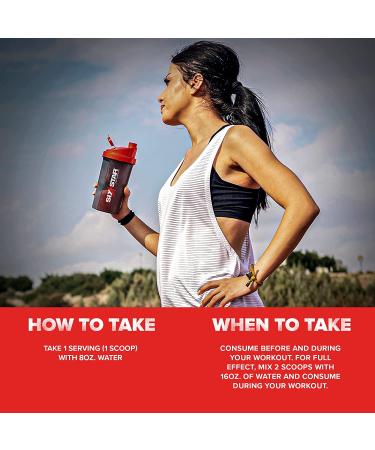 Six Star Aminos Plus Energy BCAA Powder - Fruit Punch Flavor | 30 Servings | Natural Color - Buy Online on GoSupps.com